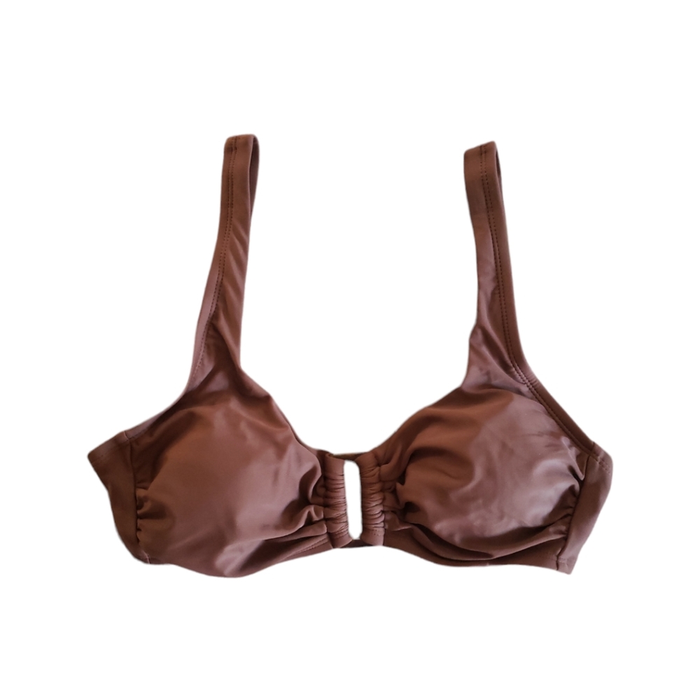 Kona Sola Brown Bikini Top